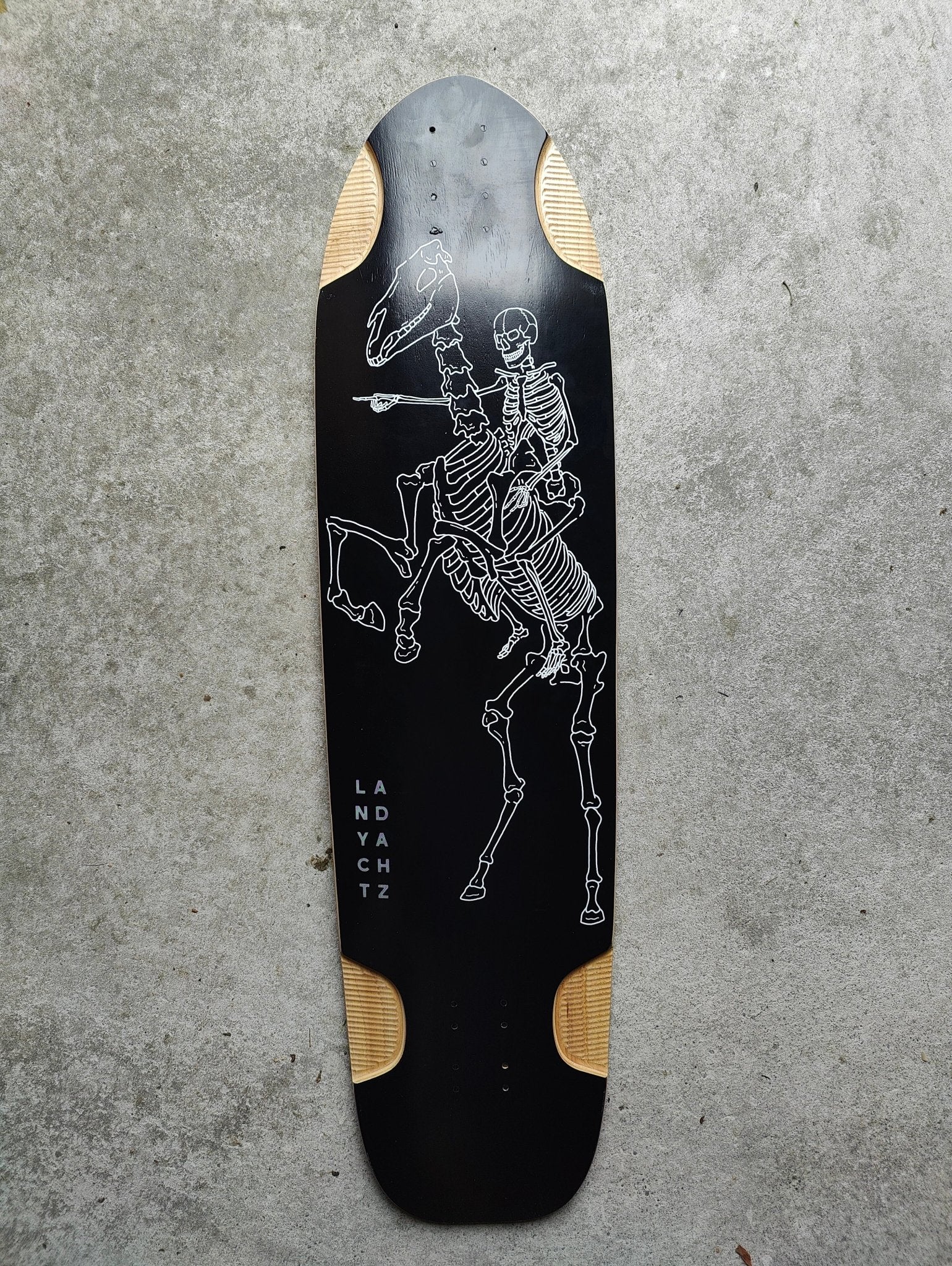 Landyachtz Osteon Horse Longboard Deck – The Boardroom Downhill