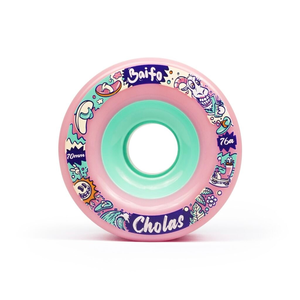 Baifo Cholas 70mm 76A freeride longboard wheel