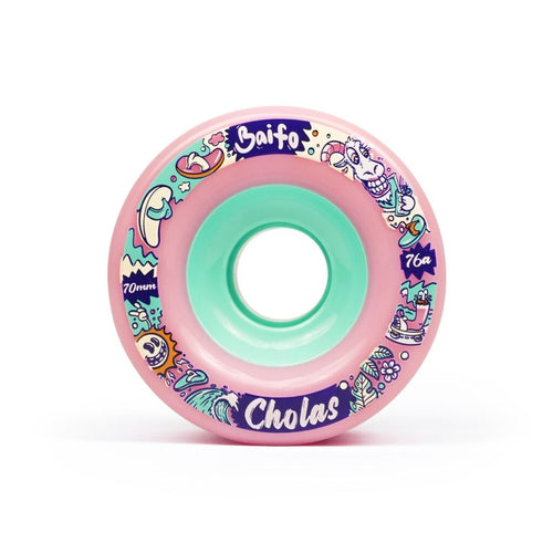 Baifo Cholas 70mm 76A freeride longboard wheel
