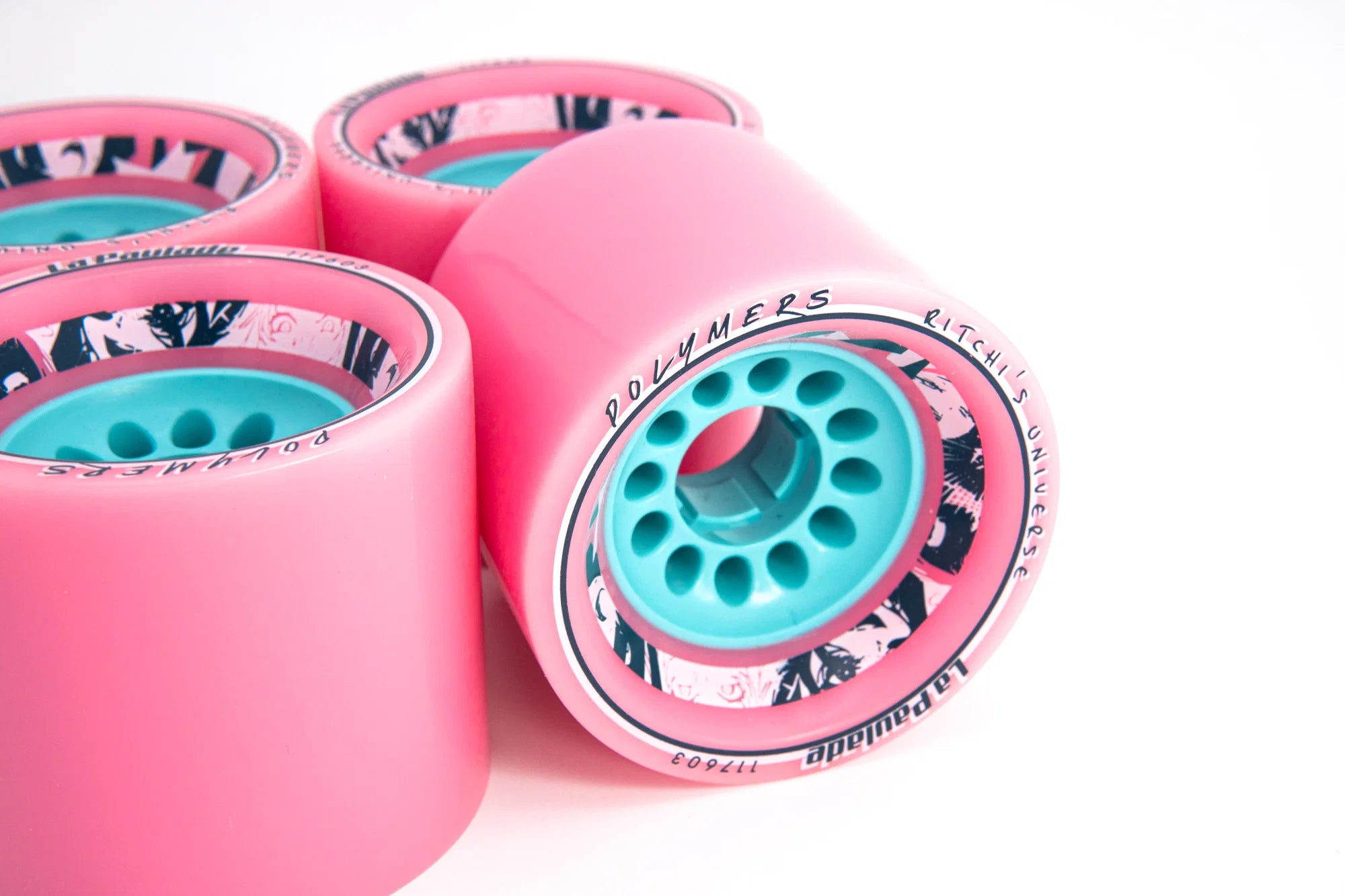 La Paulade PolYmers 76mm 76A Longboard Wheels