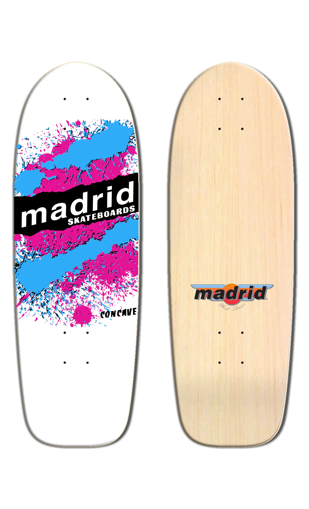 Madrid Retro Explosion Deck 9.5 White v2 [madrid_white|default]