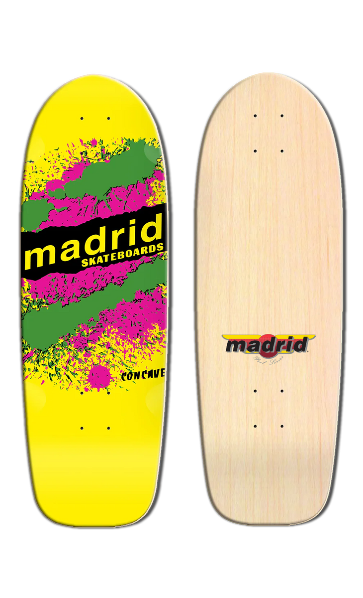 Madrid Retro Explosion Deck 9.5 Yellow [madrid_yellow|default]