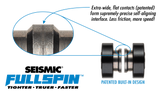 Seismic Fullspin® 7-Ball Ceramic Pro Spec™ Built-In Bearings