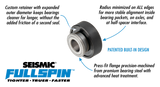 Seismic Fullspin® 7-Ball Ceramic Pro Spec™ Built-In Bearings