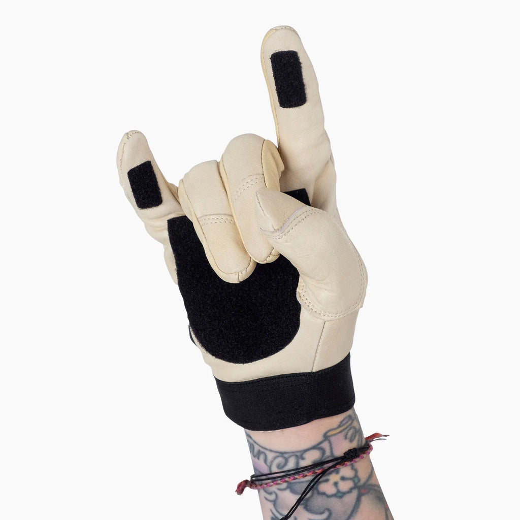 Landyachtz OG Leather Slide Gloves - Velcro Fingertip - Landyachtz - The Boardroom NZ