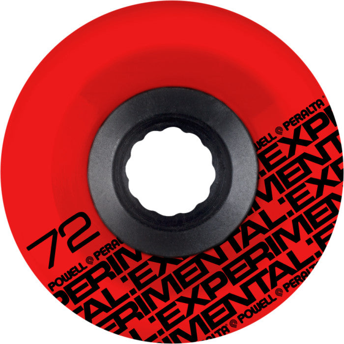 Powell Peralta Pro Kevin Reimer Downhill Experimental Skateboard Wheels Red 72mm 80A 4pk
