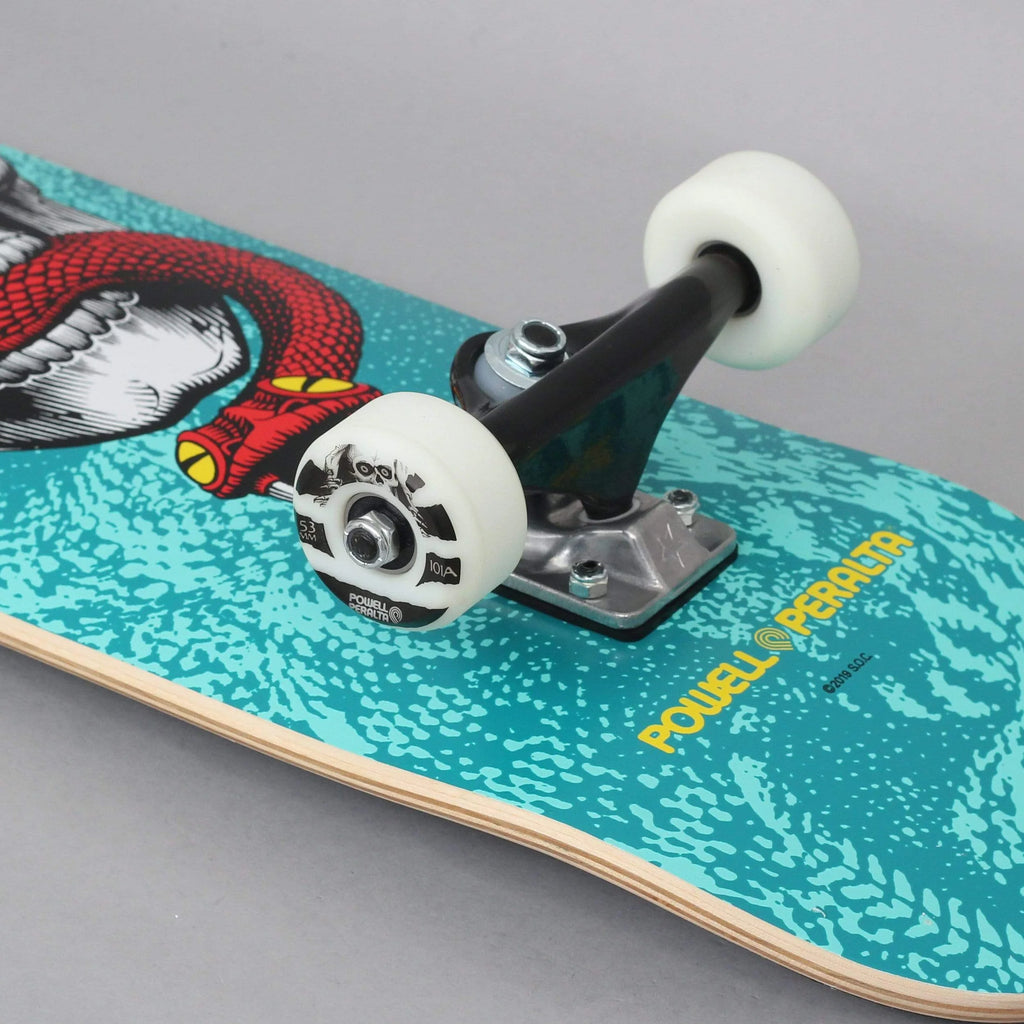 Powell Peralta - Skull & Sword Turquoise Skateboard Deck - Powell Peralta - The Boardroom NZ
