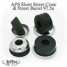 RipTide APS Short Street Cone & Street Barrel Bushings (4 - Pack W/ Washers) - The Boardroom Downhill Limited