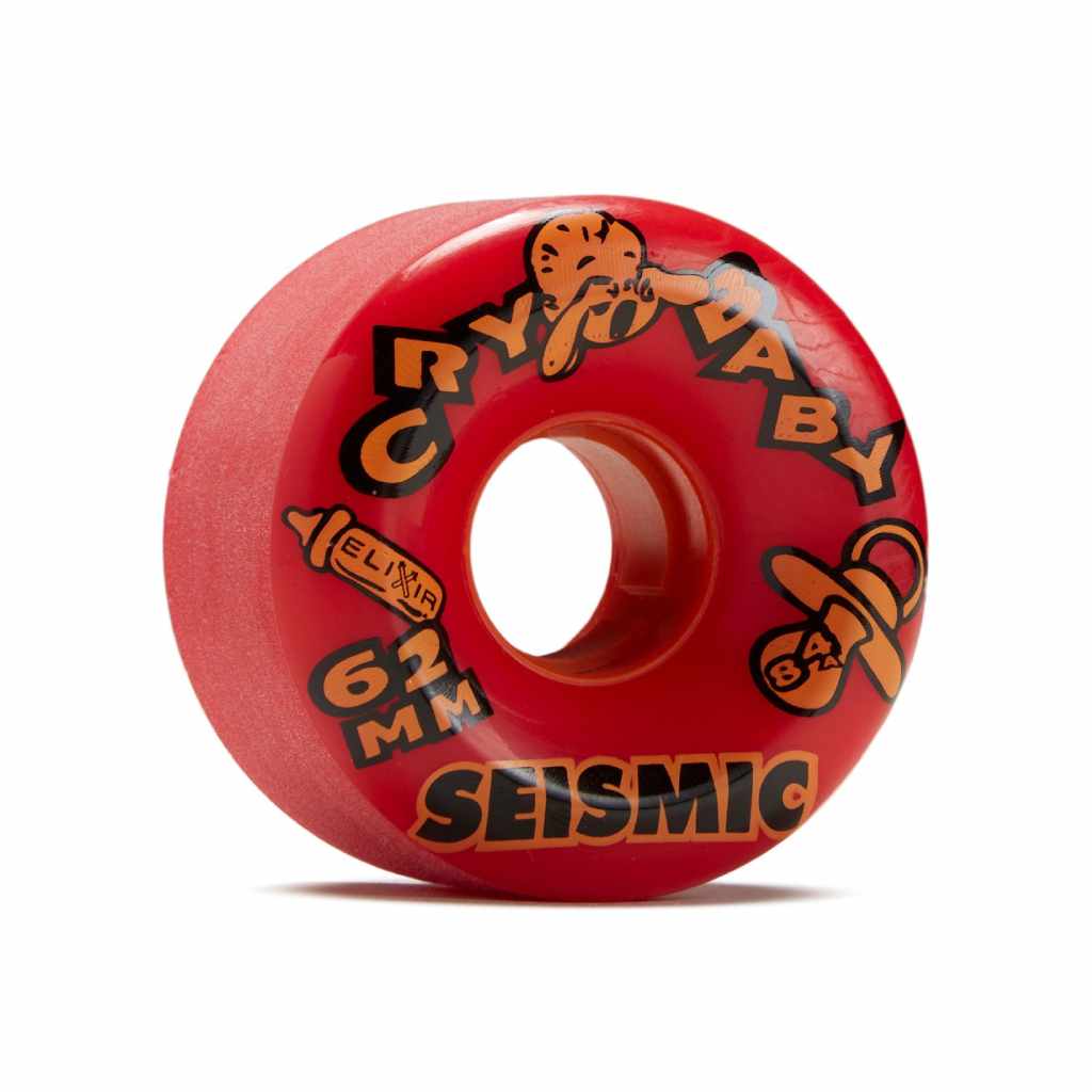 Seismic Cry Baby 62mm Longboard Wheels - The Boardroom Downhill Limited