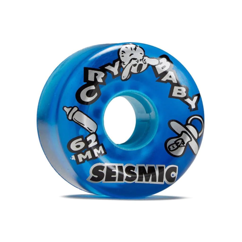 Seismic Cry Baby 62mm Longboard Wheels - The Boardroom Downhill Limited