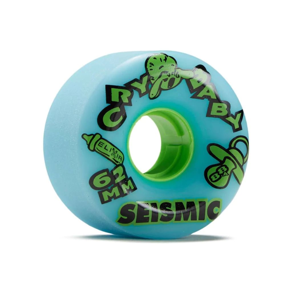 Seismic Cry Baby 62mm Longboard Wheels - The Boardroom Downhill Limited