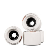 Blood Orange Drift Series 66mm/78A White Longboard Wheels - The Boardroom Downhill Limited