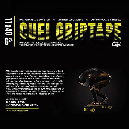 Cuei Griptape 40x11 inch sheet / 24 grit coarse - The Boardroom