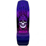 Powell Peralta - Andy Anderson Heron Skull Purple Deck - The Boardroom Downhill Limited