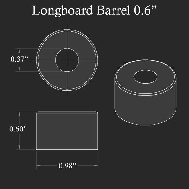 RipTide APS Barrel Longboard Bushings - The Boardroom