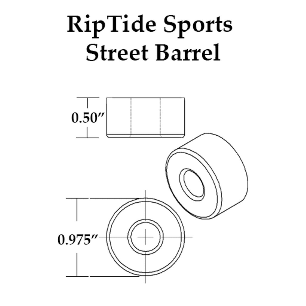 RipTide APS Street Barrel Skateboard Bushings - The Boardroom