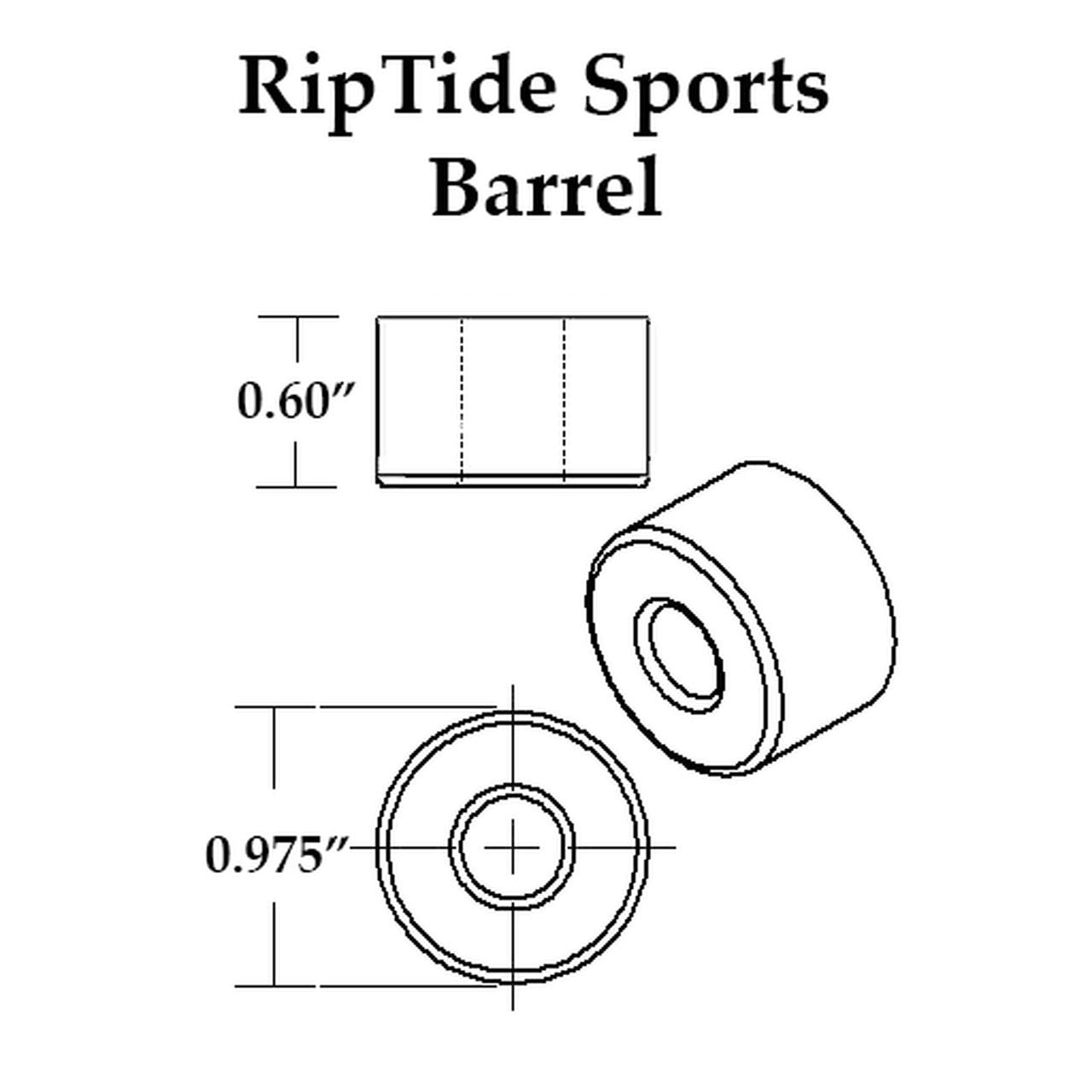 RipTIde KranK Barrel Longboard Bushings - The Boardroom