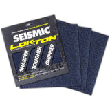 Seismic 36-grit Lokton Solid Grip Tape (3 Sheets) - The Boardroom
