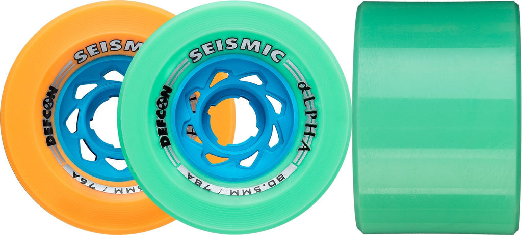 Seismic Alpha 80.5mm Longboard Wheels - The Boardroom