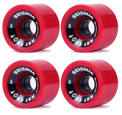 Seismic Hot Spot 63mm Wheels Red 84A - The Boardroom