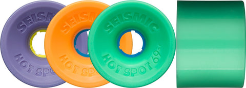 Seismic Hot Spot 69mm Longboard Wheels - The Boardroom