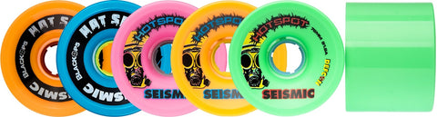 Seismic Hot Spot 76mm Longboard Wheels - The Boardroom