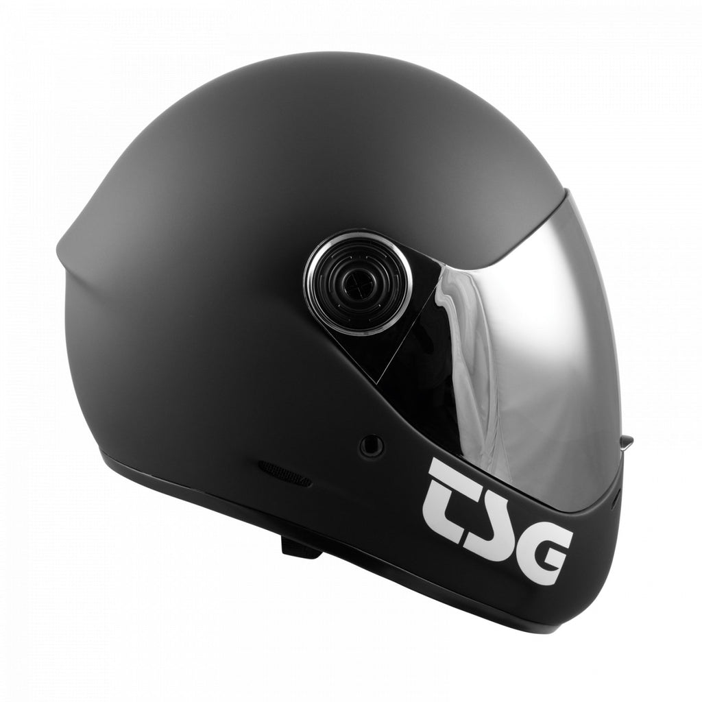 TSG Pro Pass Fullface Helmet Black - The Boardroom