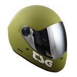 TSG Pro Pass Fullface Helmet Matt Olive - The Boardroom