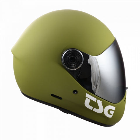 TSG Pro Pass Fullface Helmet Matt Olive - The Boardroom